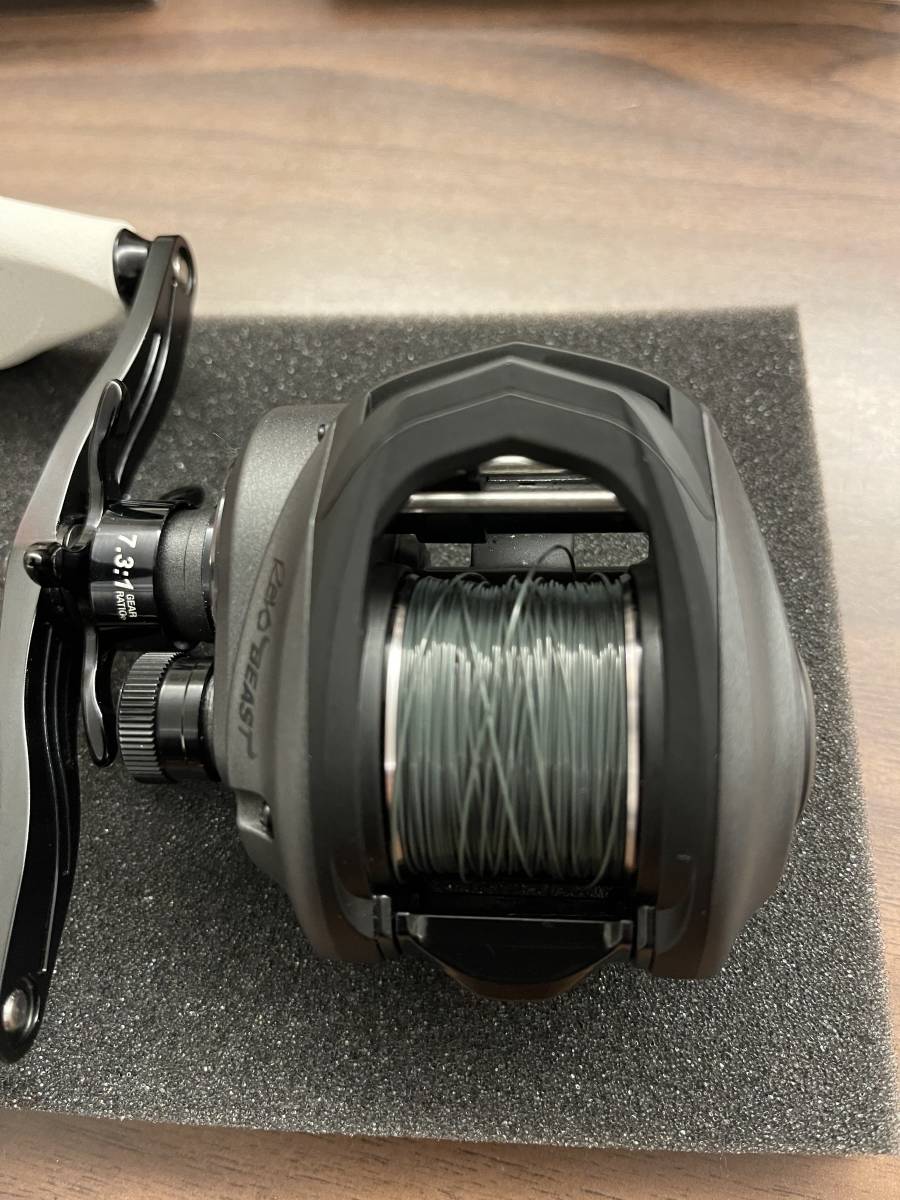 極美品　Abu Garcia REVO BEAST 41-HS-L　アブガルシア　レボ ビースト 41 HS L 左 　DRT バリアルハンドル117セット_画像3