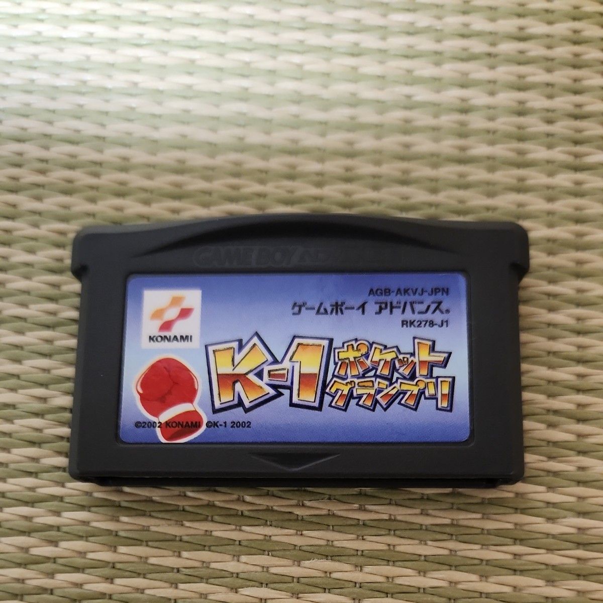 GBA ゲームボーイアドバンス ソフトのみ K-1 ポケットグランプリ 中古品 KONAMI コナミ