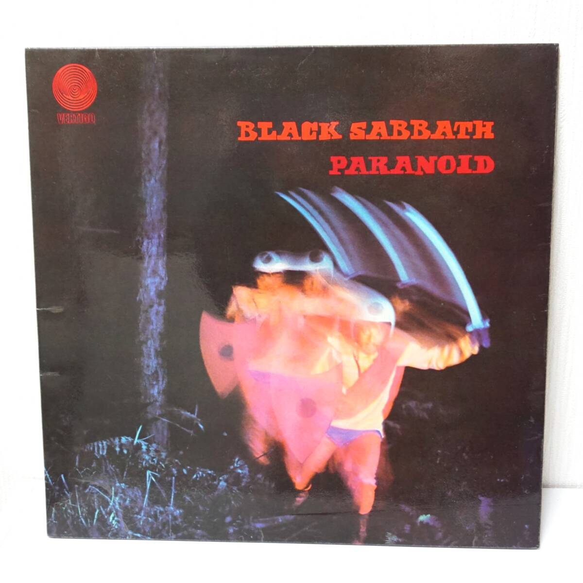 ★Black Sabbath / Paranoid 英盤 UK Small Vertigo 1970 初期プレス ブラックサバス ヴァーティゴ コーティングジャケット イギリスプレスの画像2