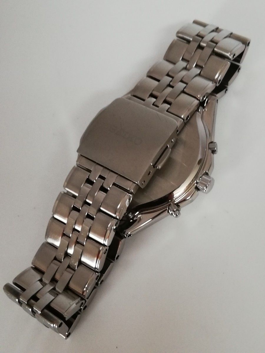 【電波ソーラー、美品】SEIKO　セイコー　ドルチェ　チタン　SADZ075 7B52-0AC0