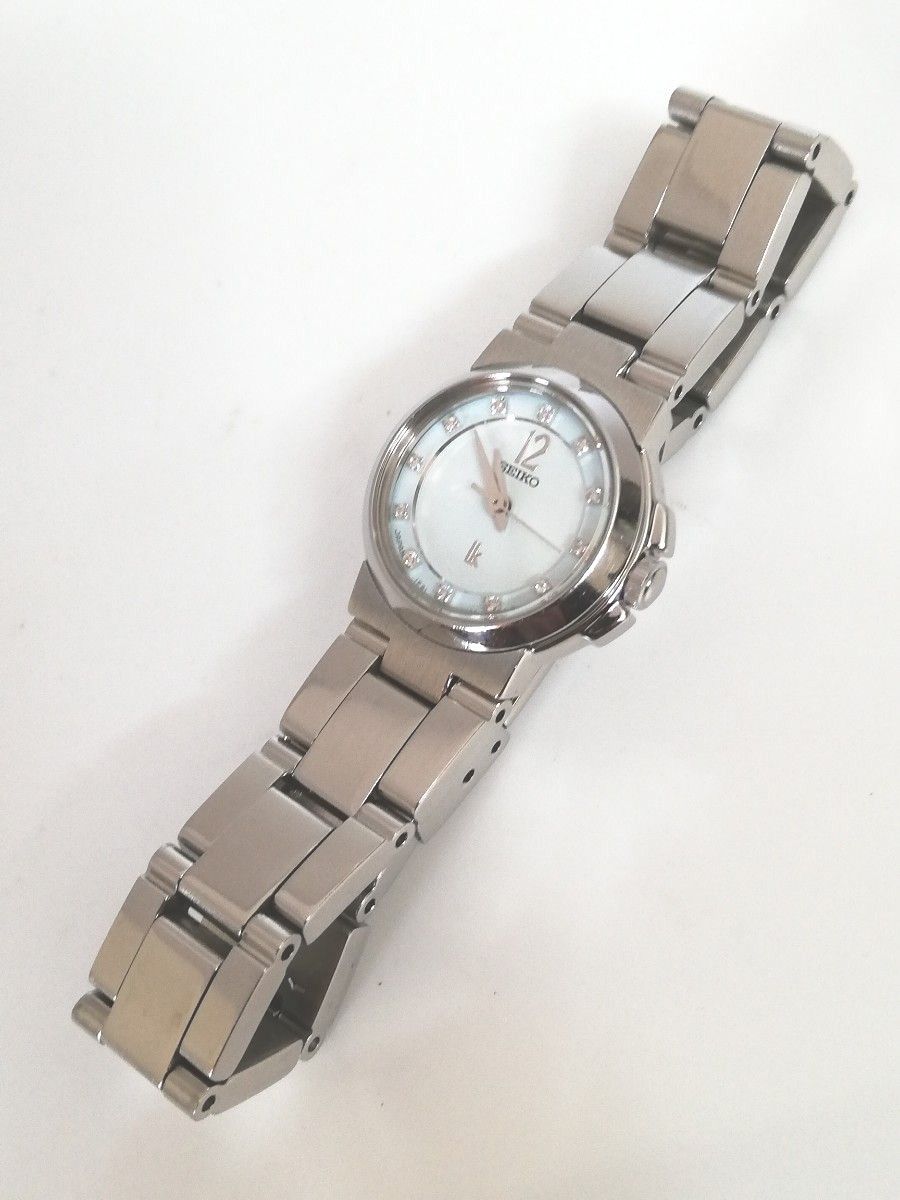 【電池交換済、美品、限定、希少】SEIKO LUKIA(セイコールキア)　12Pダイヤ　LIMITEDEDITION