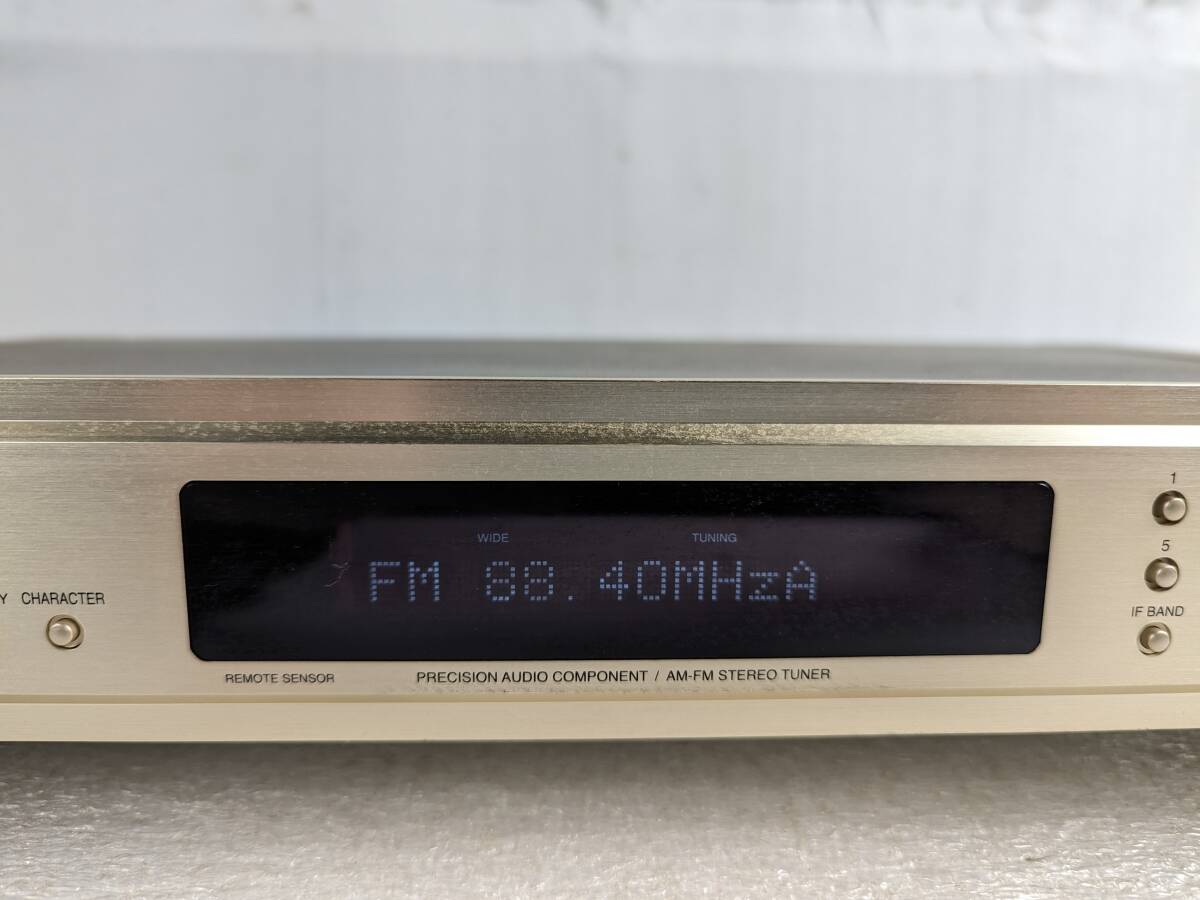 ◆◇DENON TU-1500 FM/AMステレオチューナー 動作品 デノン 説明書付き◇◆_画像5