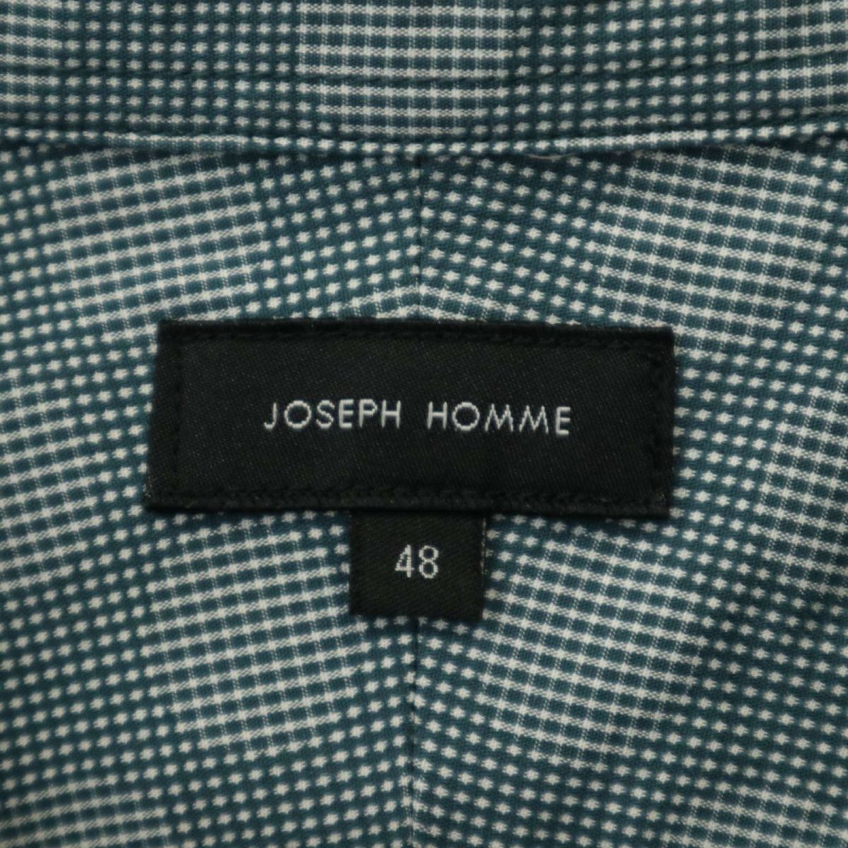 JOSEPH HOMMEjosef Homme through year dot total pattern * long sleeve shirt Sz.48 men's A4T00945_1#C