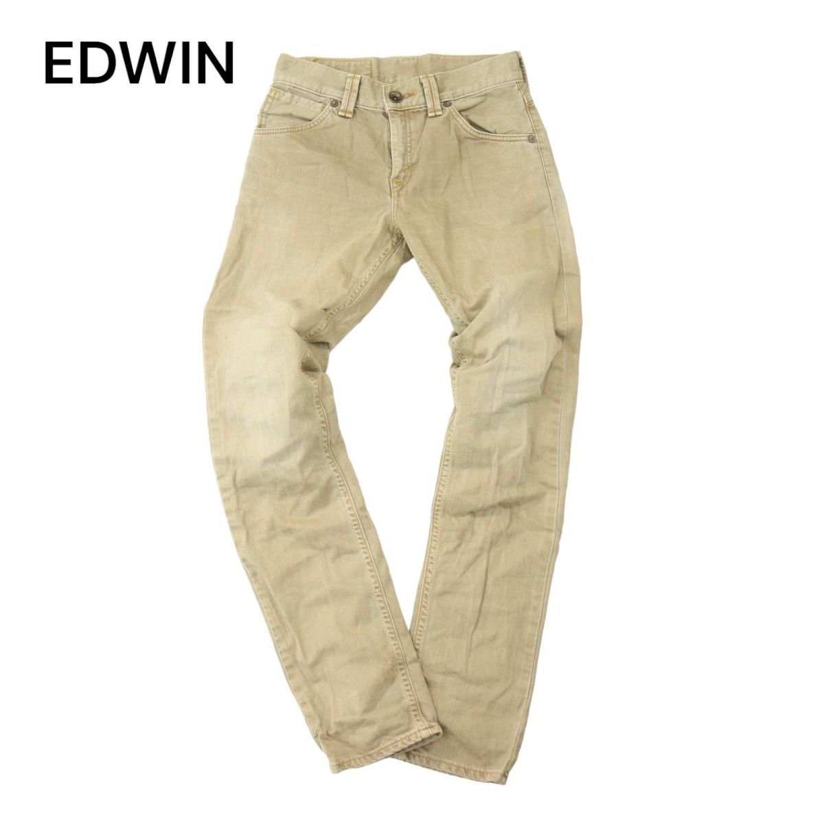 EDWIN エドウィン 483XVS USED加工★ ウエスタン デニム パンツ ジーンズ Sz.28　メンズ 日本製　A4B00573_1#R_画像2