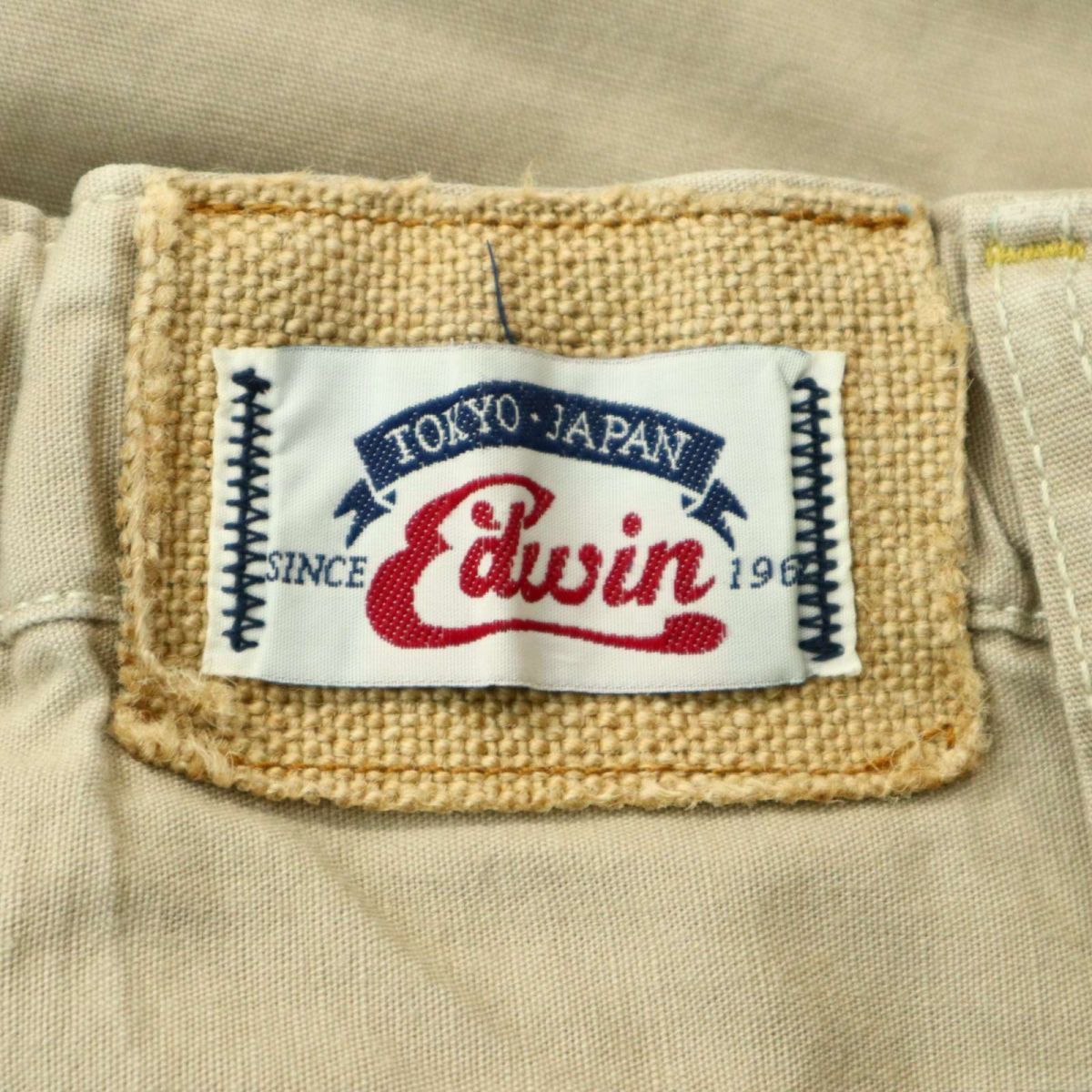  прекрасный товар * EDWIN Edwin 711RS весна лето лен linen. стрейч легкий брюки Sz.M мужской сделано в Японии A4B00747_2#R