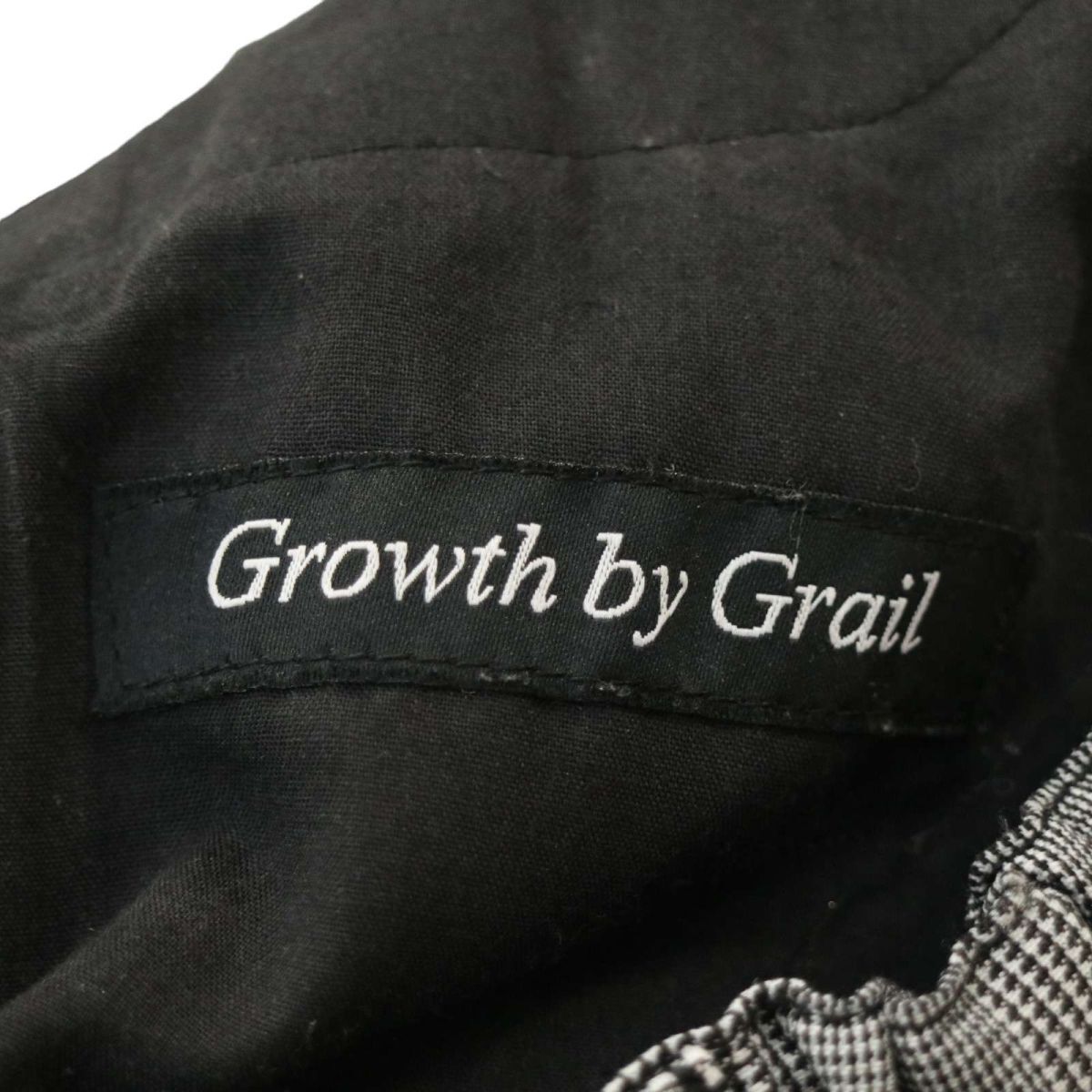 Growth by Grail グロースバイグレイル 通年 グレンチェック★ ストレッチ イージー ワーク パンツ Sz.S メンズ A4B00959_2#Rの画像7