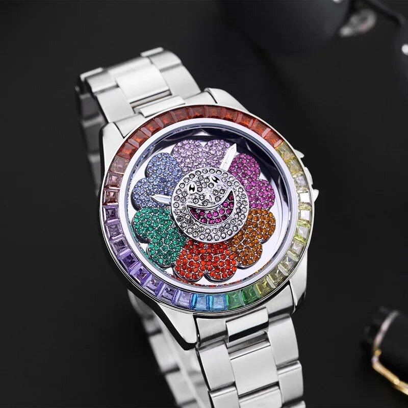 【日本未発売 アメリカ価格30,000円】MISSFOX ウブロオマージュウォッチ メンズ腕時計 高級腕時計 クォーツムーブメントの画像6