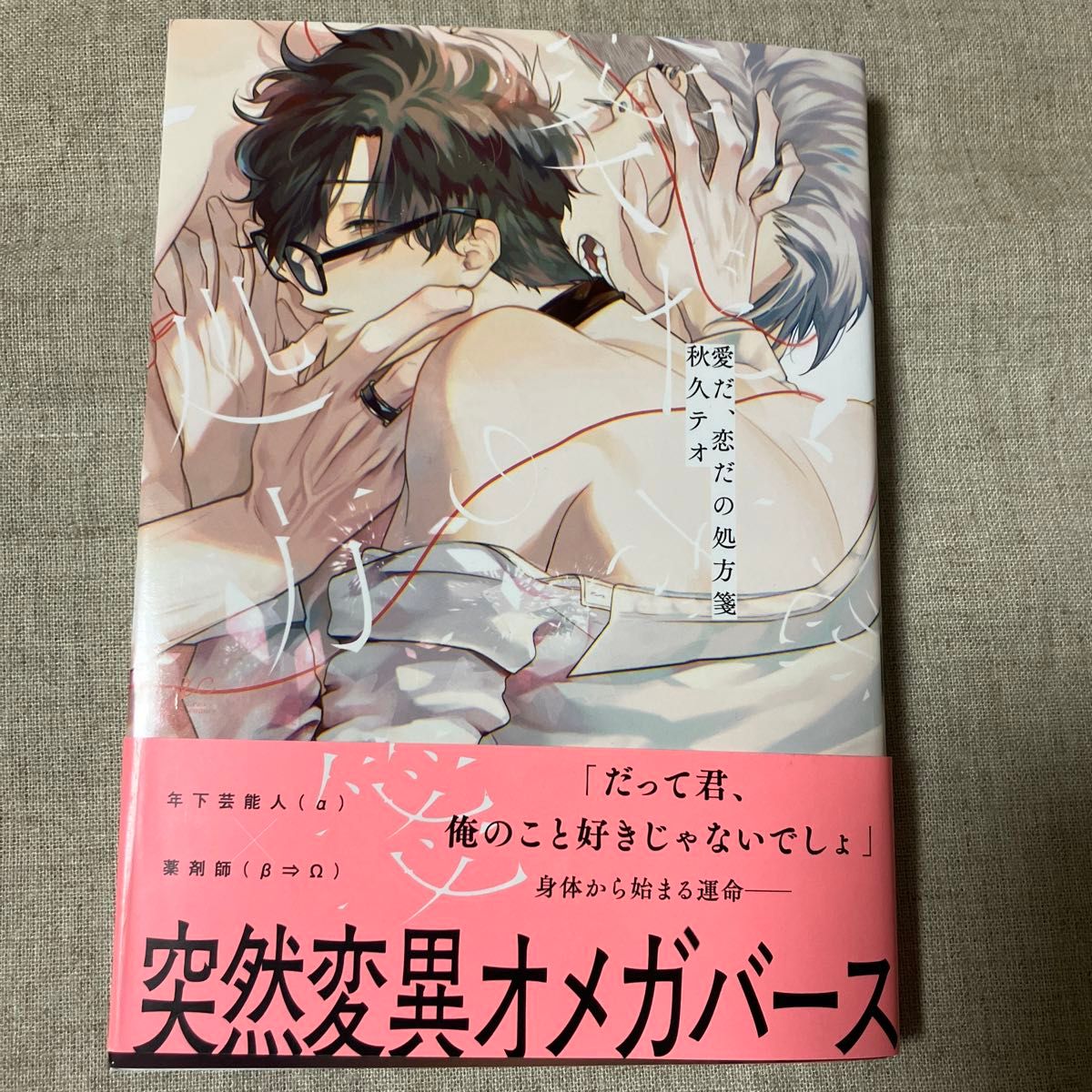 秋久テオ「愛だ、恋だの処方箋」アニメイト特典付セット