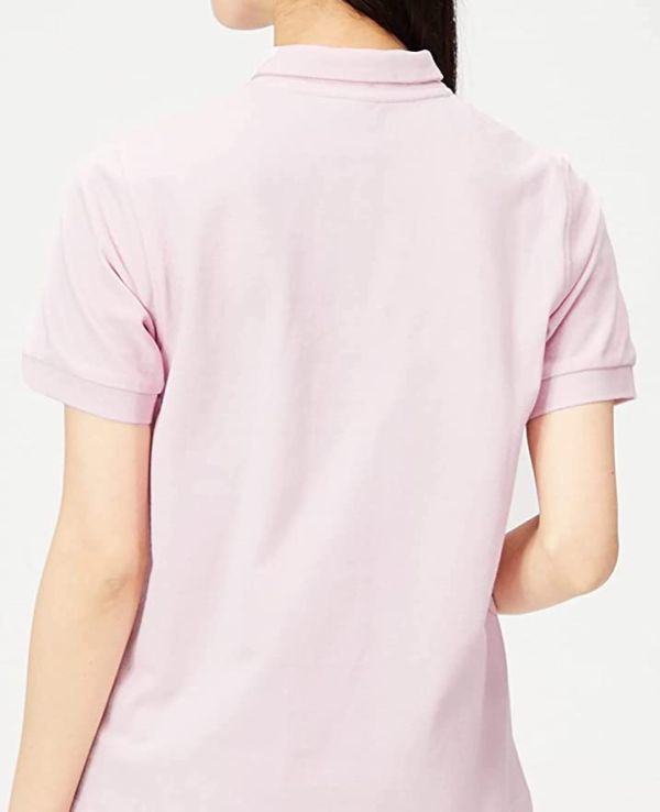 新品 ピンク W'M CHUMS チャムス レディース シャツ Booby Shawl Polo Shirt ブービー ショール ポロシャツ アウトドア CH12-1158 ポロ 18_画像2