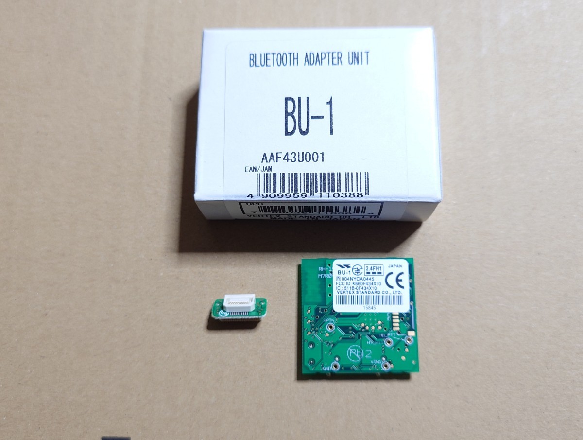 八重洲無線 Bluetoothユニット BU-1 YAESU BU-1 Bluetoothユニット VX-8D等に|Yahoo!フリマ(旧