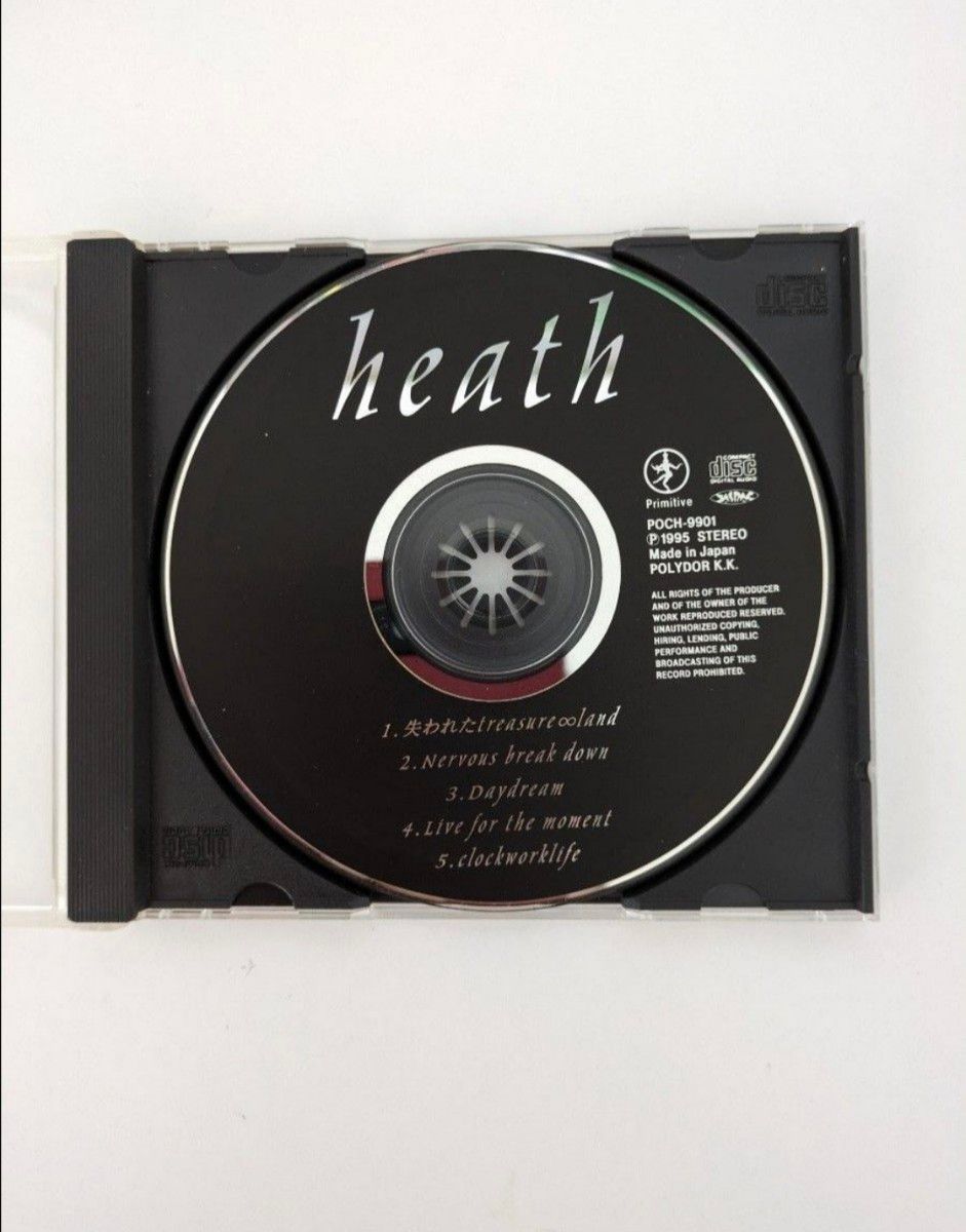 heath　 CD　 VHS　化粧ボックス入り　 XJAPAN