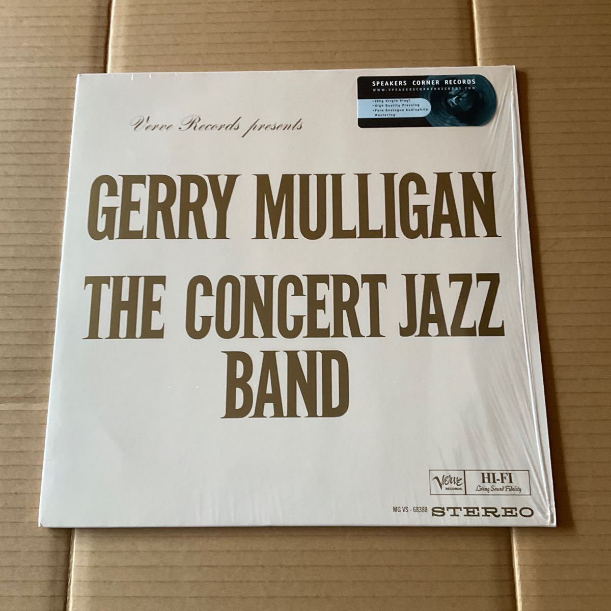 GERRY MULLIGAN - THE CONCERT JAZZ BAND Speakers Corner Records Reissue, Stereo, 180g_画像1