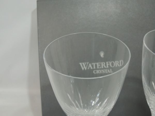 新品 WATERFORD CRYSTAL ウォーターフォード クリスタル ワイングラス ペア 0305_画像2