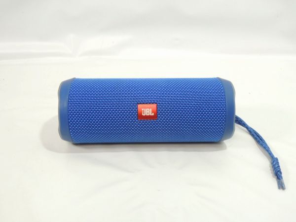 JBL FLIP4 Bluetoothスピーカー IPX7防水/パッシブラジエーター搭載/ポータブル ブルー JBLFLIP4BLUの画像1