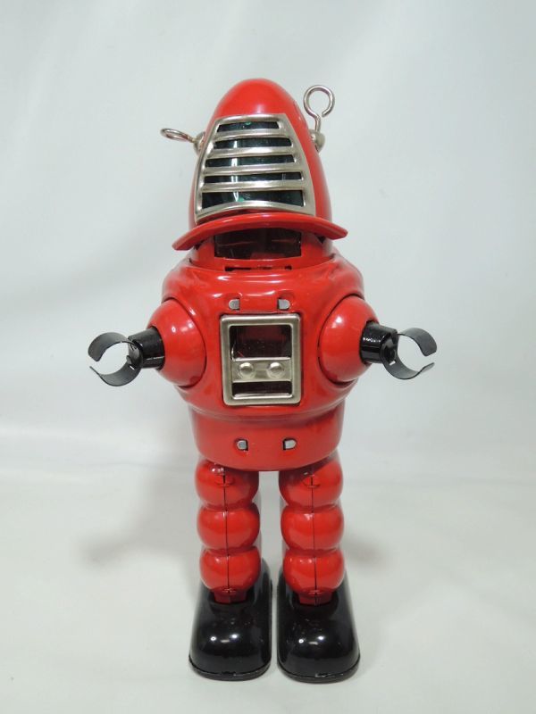 ロボットコレクション メカニカル プラネット ロボット ロビー・ザ・ロボット アメリカ雑貨 マイクのおもちゃ箱 装飾用ブリキロボット 0331の画像5