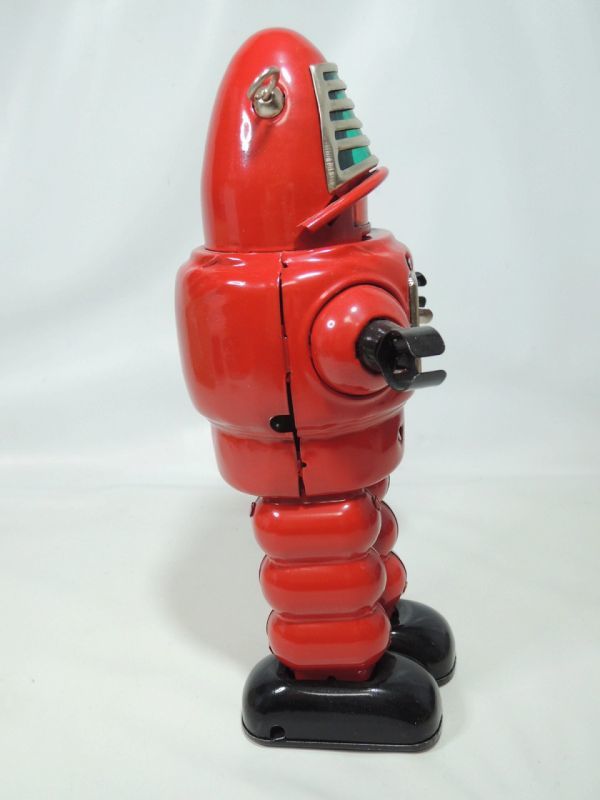 ロボットコレクション メカニカル プラネット ロボット ロビー・ザ・ロボット アメリカ雑貨 マイクのおもちゃ箱 装飾用ブリキロボット 0331の画像8