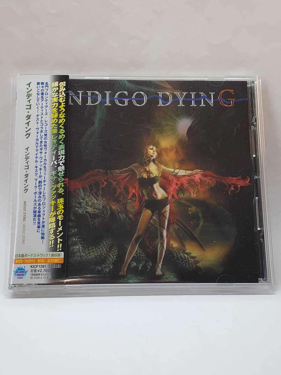 INDIGO DYING／インディゴ・ダイング／国内盤CD／帯付／2007年発表／1stアルバム／廃盤／マイケル・キスク／マーク・ボールズ_画像1