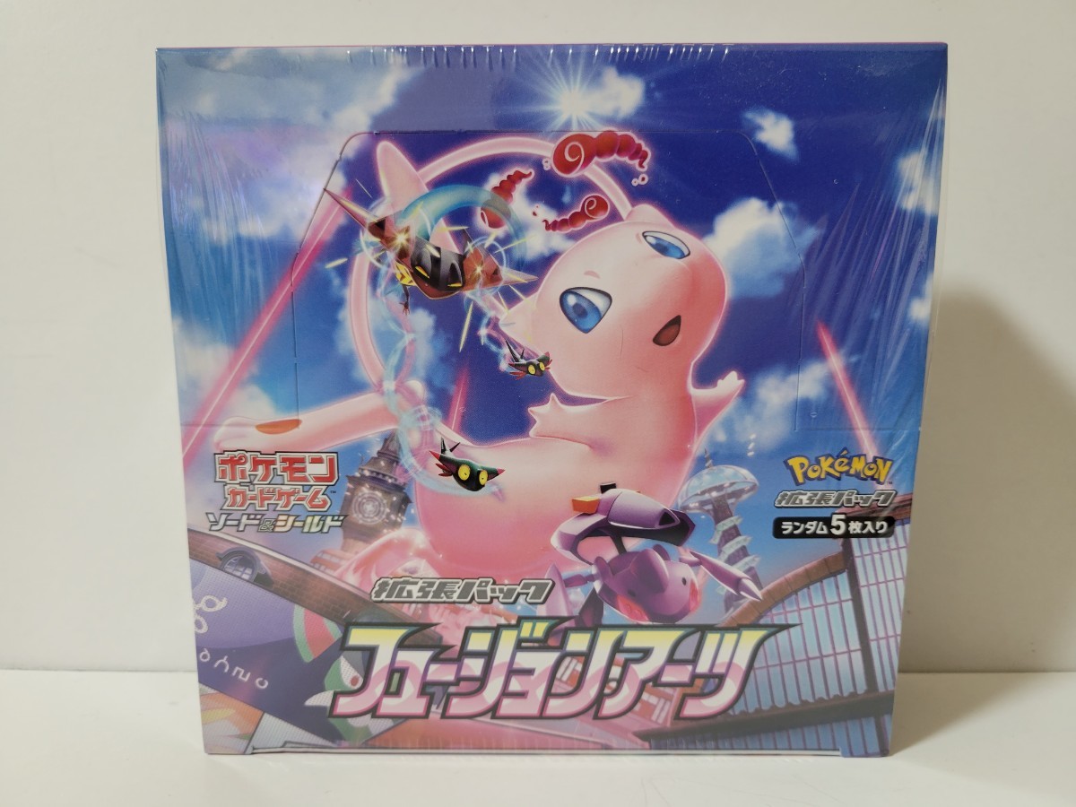 新品未開封ポケモンカードフュージョンアーツBOX