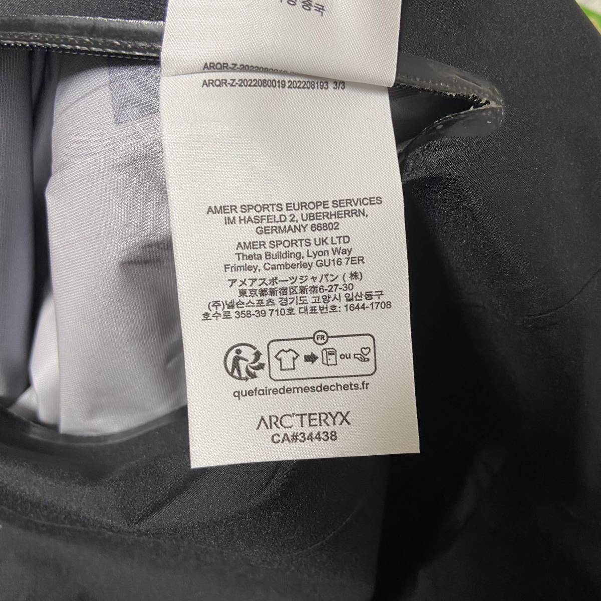 23年製☆新品☆ ARC'TERYX BETA JACKET ナイロンジャケット メンズ Mサイズの画像10