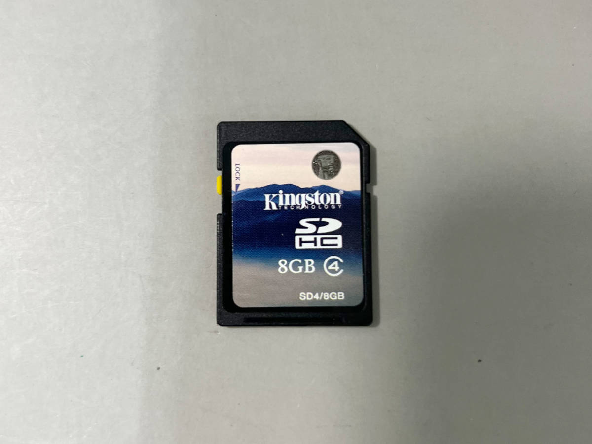 *SD card Kingston SDHC 8GB SD-K08G Class4 control number [F1-D053]*