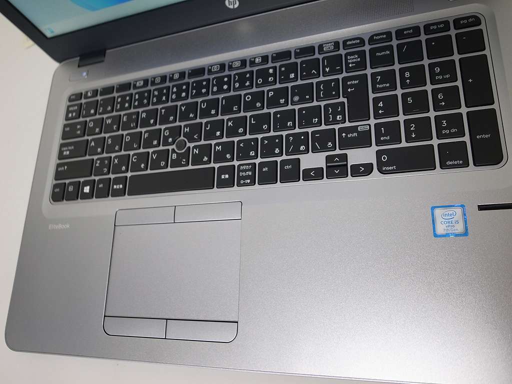 1円～ HP EliteBook 850 G4 Corei5-7300U 新品SSD128+HDD1TB (2023-0221-1665)_画像2
