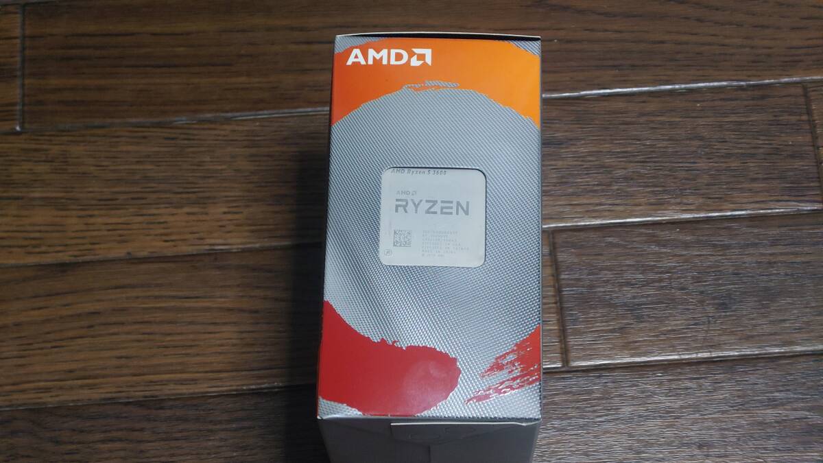 【動作品】AMD Ryzen 5 3600 BOX CPUクーラー未使用_画像3