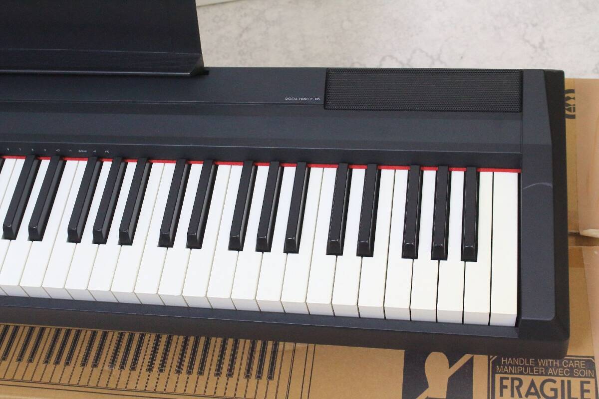 S■◇ YAMAHA 電子ピアノ P-105B 2014年製 88鍵盤 ◇MHD13634_画像4