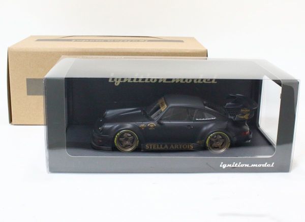 ● イグニッションモデル 1/18 RWB ポルシェ 964 Matte Black IG2465 ●NOE09391　マットブラック ignition model