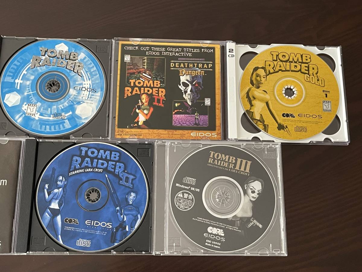 TOMB RAIDER, TOMB RAIDER GOLD, TOMB RAIDER II, TOMB RAIDER III ４ゲームセット EIDOS_画像5