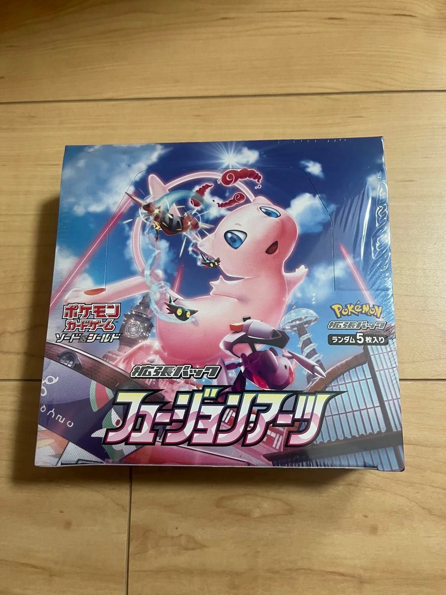 フュージョンアーツ 1BOX ポケモンカードゲーム絶版シュリンク付き！