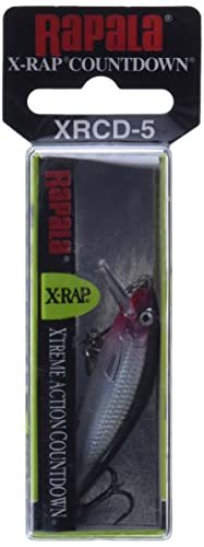 Rapala(ラパラ) ミノー Xラップ カウントダウン 5cm 4g シルバー S XRCD5-S ルアー_画像2