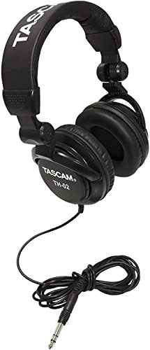 TASCAM(タスカム) TH-02 密閉型ステレオモニターヘッドホン ブラック 折り畳み Youtube 音楽制作 生_画像8