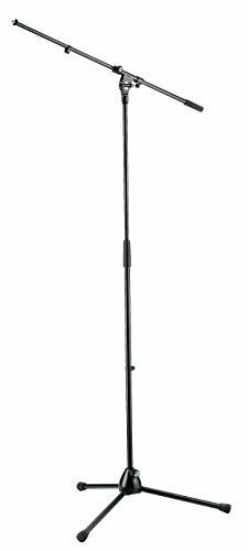 K&M стрела тип микрофонная стойка ST210/2B (21020B) высота :900/1605mm чёрный 