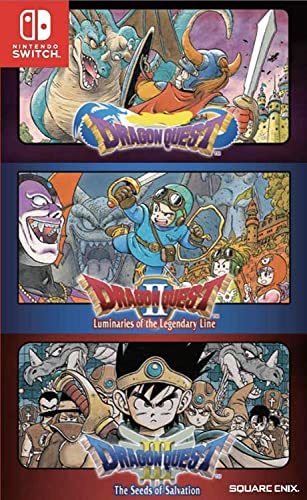 Dragon Quest I II & III (1 2 & 3) Collection ( import version : Asia )? Swi