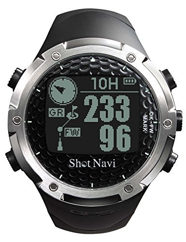 ショットナビ(Shot Navi) ゴルフナビ GPS 腕時計型 ブラック 日本プロゴルフ協会推奨 SN-W1-FWの画像2