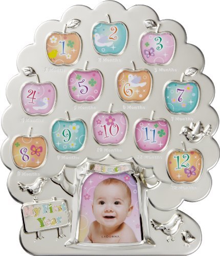 LADONNA Rodan na photo frame baby silver apple MB63-130