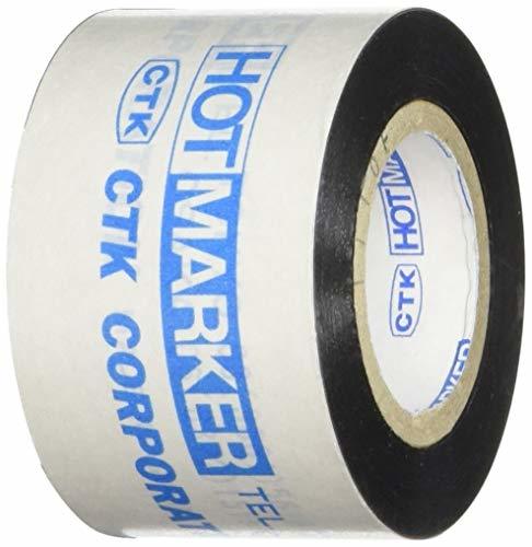 シーティーケイ(CTK) ホットマーカー用印字テープ 黒 C111-30-50_画像1
