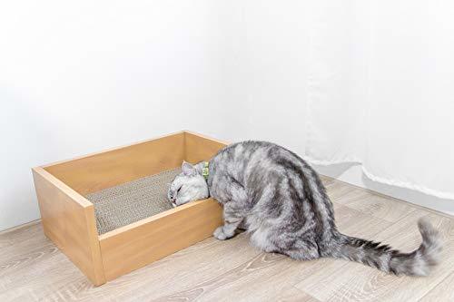  домашнее животное Pro кошка bed корпус коготь .. есть мусор .. трудно высокая плотность высокая прочность кошка коготь точить ржавчина bed натуральный 