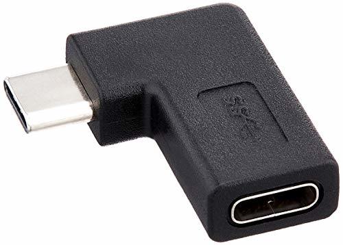 アイネックス USB3.1Gen2変換アダプタ Cメス - Cオス 横L型 U32CC-LFAD