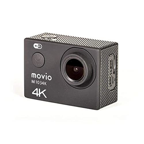 movio ウェアラブルカメラ WiFi機能搭載 4K Ultra HD アクションカメラ M1034Kの画像2