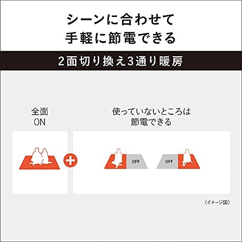  Panasonic hot carpet electric carpet Triple insulation structure energy conservation timer function . mites 2 surface switch 1.5 tatami 