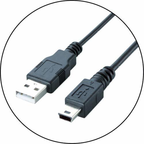 エレコム RoHS指令準拠&環境配慮パッケージ エコUSBケーブル USB2.0 A-miniBタイプ 3m ブラック_画像3