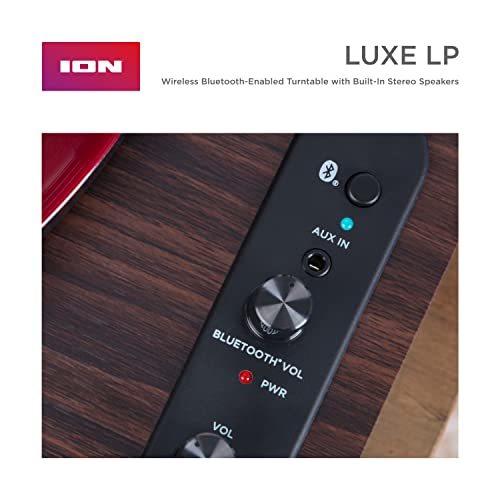 ION Audio レコードプレーヤー スピーカー内蔵 Bluetooth オートストップ USB へッドホン端子 アイ_画像3