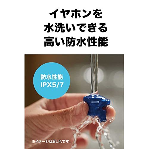 オーディオテクニカ ATH-CK1TW WH ワイヤレスイヤホン bluetooth / 完全ワイヤレス 最大約21時間_画像5