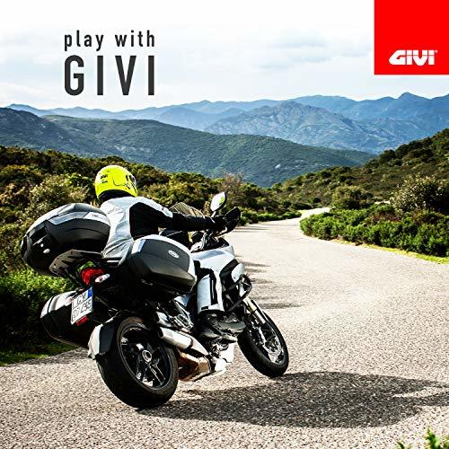 GIVI(ジビ) バイク用 リアボックス モノロック 37L BLADEシリーズ B37NT 未塗装ブラック スモークレ_画像2