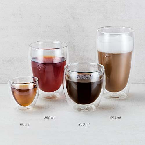 BODUM ボダム グラス コップ タンブラー PAVINA パヴィーナ ダブルウォールグラス 250ml 2個セット_画像4