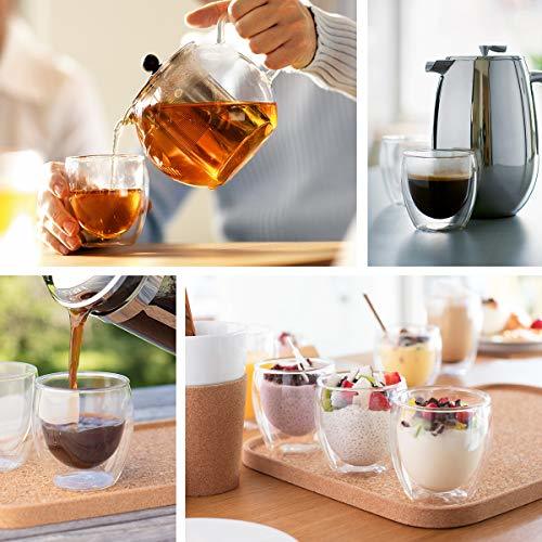 BODUM ボダム グラス コップ タンブラー PAVINA パヴィーナ ダブルウォールグラス 250ml 2個セットの画像7