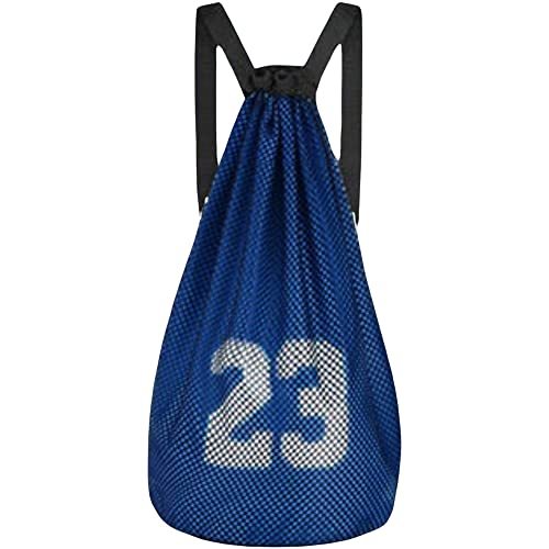 UPstore バスケットボールバッグ 23 ボールリュック ナップサック 部活バッグ バスケ サッカー ポケット付き_画像2