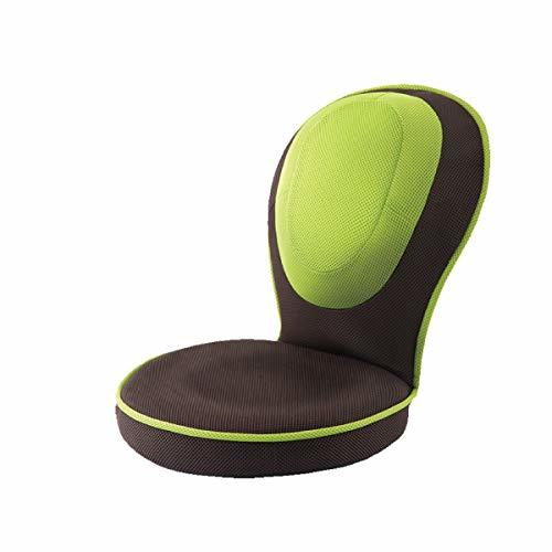 PROIDEA（プロイデア） 背筋がGUUUN美姿勢座椅子コンパクト【グリーン】