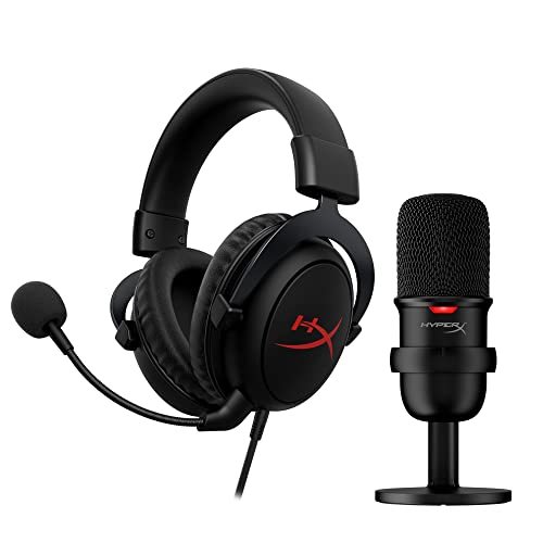 HyperXゲーム実況用スターターパック ? HyperX Cloud Coreゲーミングヘッドセット、DTS Head_画像1